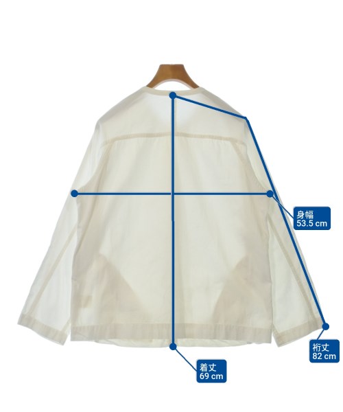 URU（ウル）カジュアルシャツ 白 サイズ:1(S位) メンズ/2200646152158