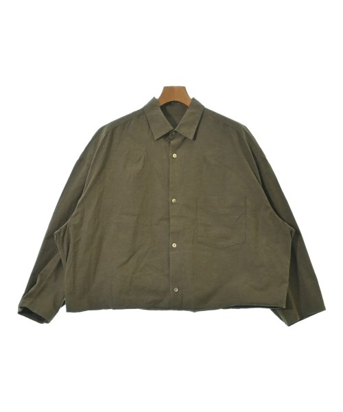 URU(ウル)カジュアルシャツ 茶 サイズ:F/2200652535037