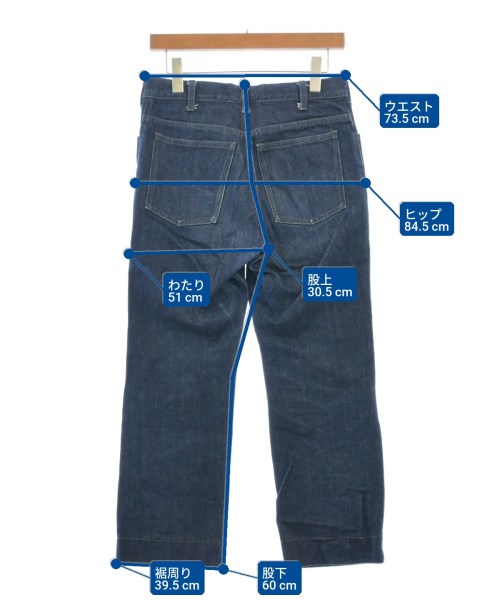 URU（ウル）デニムパンツ 青 サイズ:1(S位) メンズ/2200646562100