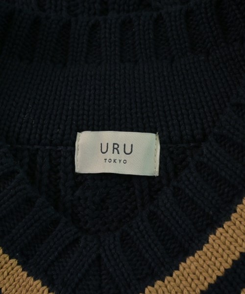 URU（ウル）ニット・セーター 紺 サイズ:F メンズ/2200662486107