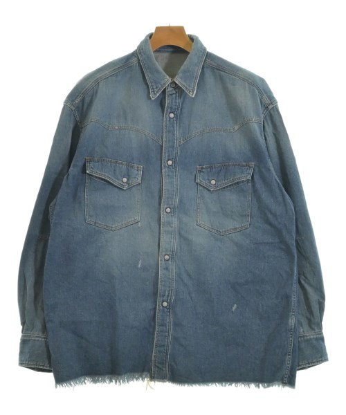 URU(ウル)カジュアルシャツ 紺 サイズ:3(L位)/2200662093084