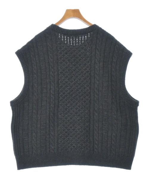 URU（ウル）ベスト 黒 サイズ:F メンズ/2200664222116