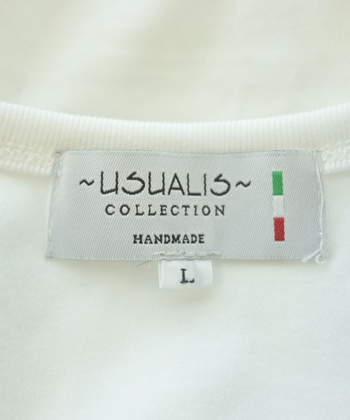 USUALIS（ウザリス）Tシャツ・カットソー 白 サイズ:L レディース/2200618881017