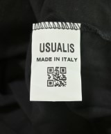 USUALIS（ウザリス）Tシャツ・カットソー 黒 サイズ:M メンズ/2200720372748
