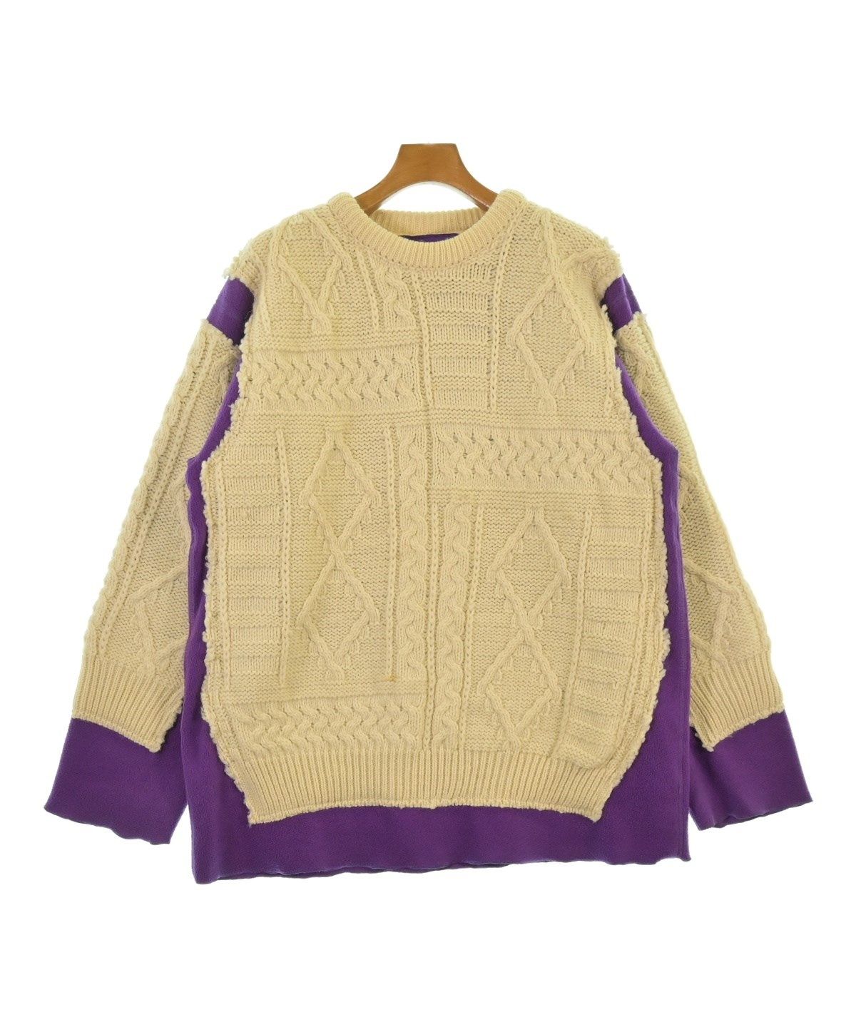 Rebuild by Needles（リビルドバイニードルス）ニット・セーター 白