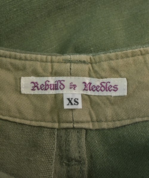 Rebuild by Needles（リビルドバイニードルス）カーゴパンツ カーキ サイズ:XS メンズ/2200641454028