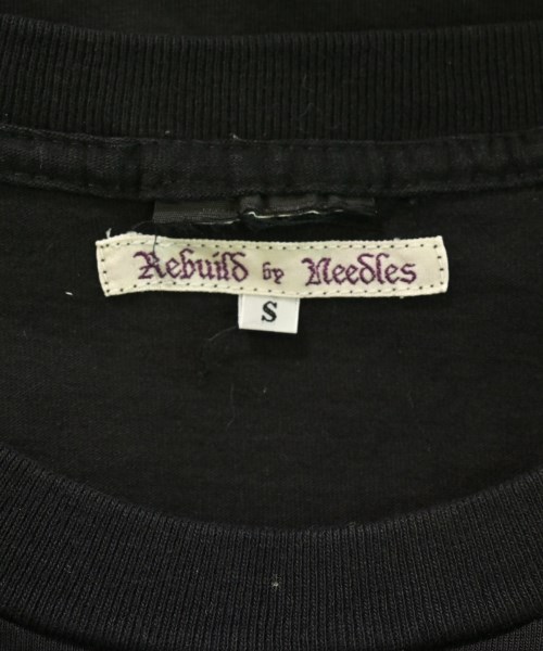 Rebuild by Needles（リビルドバイニードルス）Tシャツ・カットソー 黒 サイズ:S メンズ/2200643196070