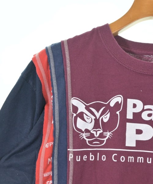 Rebuild by Needles（リビルドバイニードルス）Tシャツ・カットソー 赤 サイズ:ONE メンズ/2200644186049