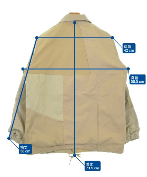 Rebuild by Needles（リビルドバイニードルス）ブルゾン ベージュ サイズ:XS メンズ/2200626262037