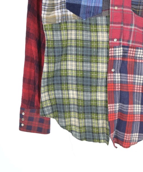 Rebuild by Needles（リビルドバイニードルス）カジュアルシャツ 赤 サイズ:S メンズ/2200628426284