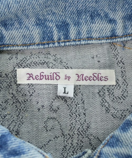 Rebuild by Needles（リビルドバイニードルス）デニムジャケット 青 サイズ:L メンズ/2200634430091