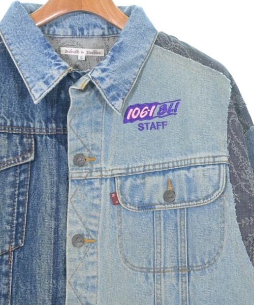 Rebuild by Needles（リビルドバイニードルス）デニムジャケット 青 サイズ:L メンズ/2200634430091