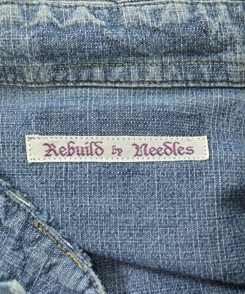 Rebuild by Needles（リビルドバイニードルス）カジュアルシャツ 青 サイズ:-(XXL位) メンズ/2200611931115
