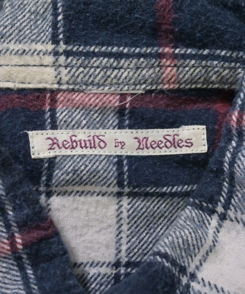 Rebuild by Needles（リビルドバイニードルス）カジュアルシャツ 紺 サイズ:F メンズ/2200605690134