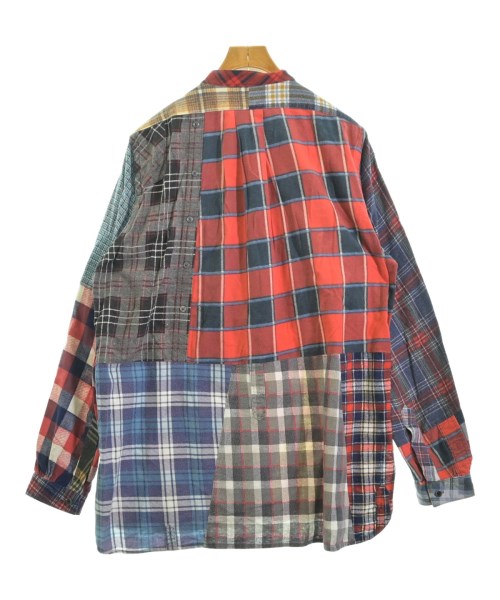 Rebuild by Needles（リビルドバイニードルス）カジュアルシャツ 赤 サイズ:L メンズ/2200663357314