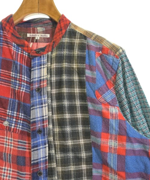 Rebuild by Needles（リビルドバイニードルス）カジュアルシャツ 赤 サイズ:L メンズ/2200663357314