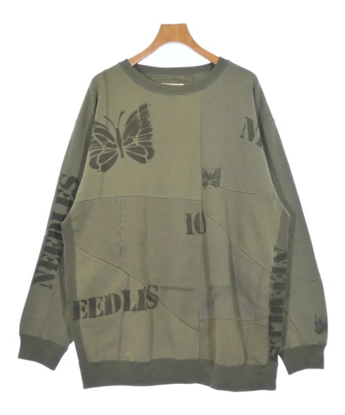 Rebuild by Needles(リビルドバイニードルス)スウェット カーキ サイズ:XL/2200680965110