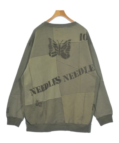 Rebuild by Needles（リビルドバイニードルス）スウェット カーキ サイズ:XL メンズ/2200680965110