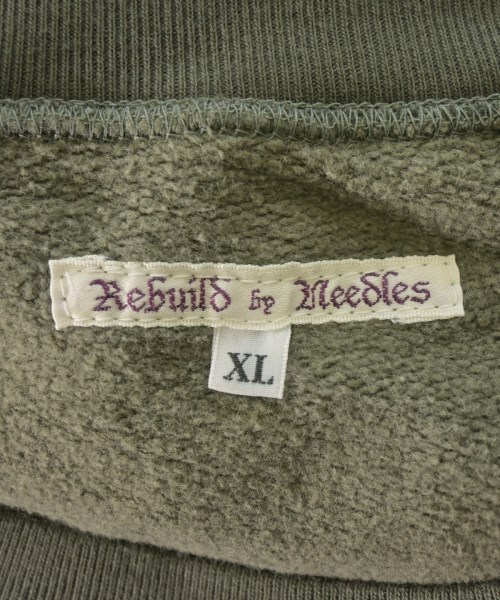 Rebuild by Needles（リビルドバイニードルス）スウェット カーキ サイズ:XL メンズ/2200680965110
