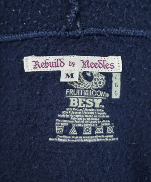 Rebuild by Needles（リビルドバイニードルス）パーカー 紺 サイズ:M メンズ/2200695911126