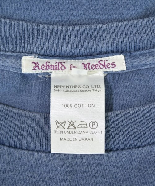 Rebuild by Needles（リビルドバイニードルス）Tシャツ・カットソー 紺 サイズ:S メンズ/2200699322324