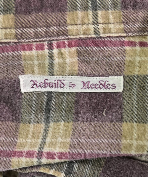 Rebuild by Needles（リビルドバイニードルス）カジュアルシャツ 赤 サイズ:-(XXL位) メンズ/2200712416078