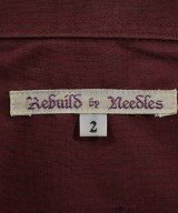 Rebuild by Needles（リビルドバイニードルス）シャツワンピース 赤 サイズ:2(M位) レディース/2200646819051
