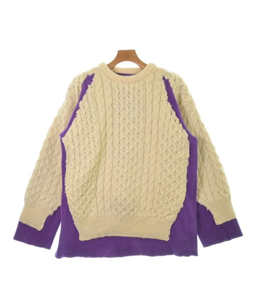 Rebuild by Needles(リビルドバイニードルス)ニット・セーター 白 サイズ:M/2200647129012