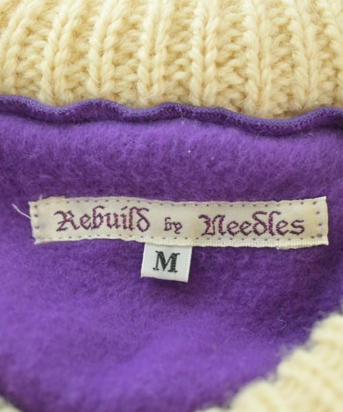 Rebuild by Needles（リビルドバイニードルス）ニット・セーター 白 サイズ:M メンズ/2200647129012