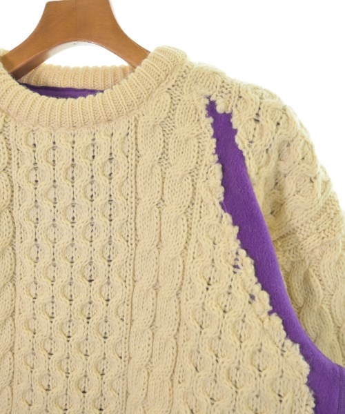 Rebuild by Needles（リビルドバイニードルス）ニット・セーター 白 サイズ:M メンズ/2200647129012