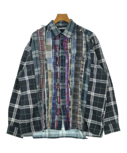 Rebuild by Needles(リビルドバイニードルス)カジュアルシャツ 紺 サイズ:-(XL位)/2200651404303
