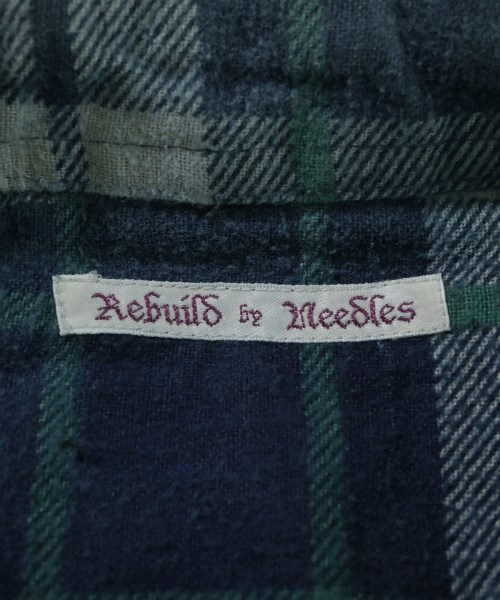Rebuild by Needles（リビルドバイニードルス）カジュアルシャツ 紺 サイズ:-(XL位) メンズ/2200651404303