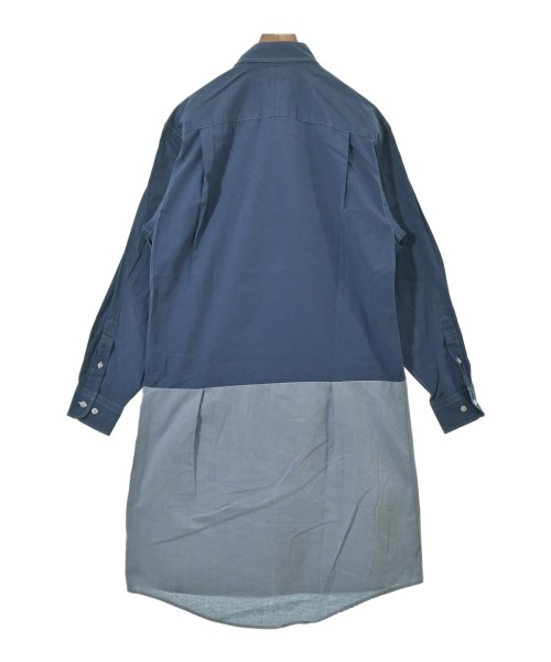 Rebuild by Needles（リビルドバイニードルス）シャツワンピース 青 サイズ:1(S位) レディース/2200651117043
