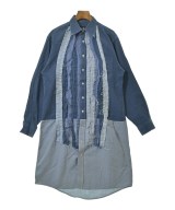 Rebuild by Needles（リビルドバイニードルス）シャツワンピース 青 サイズ:1(S位) レディース/2200651117043