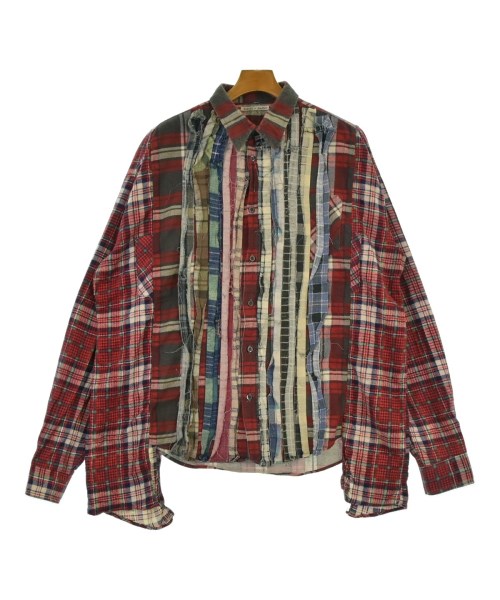 Rebuild by Needles(リビルドバイニードルス)カジュアルシャツ 赤 サイズ:-(XXL位)/2200653550152