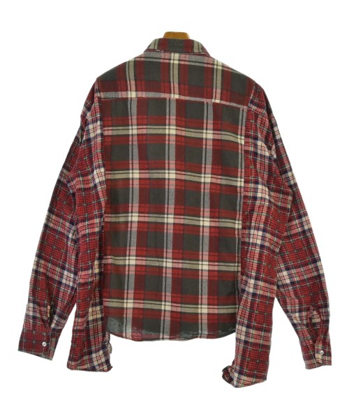 Rebuild by Needles（リビルドバイニードルス）カジュアルシャツ 赤 サイズ:-(XXL位) メンズ/2200653550152