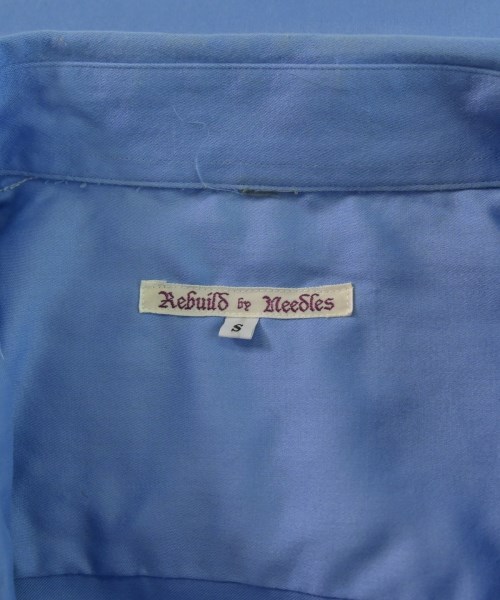 Rebuild by Needles（リビルドバイニードルス）カジュアルシャツ 青 サイズ:S メンズ/2200653550176