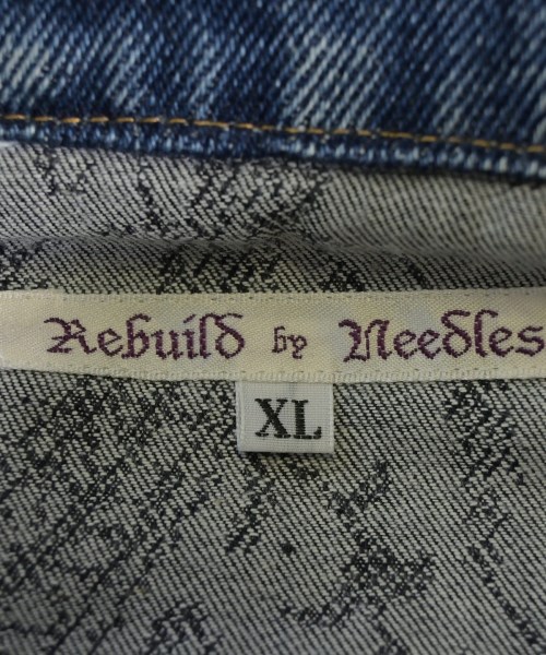 Rebuild by Needles（リビルドバイニードルス）デニムジャケット 青 サイズ:XL メンズ/2200705007047