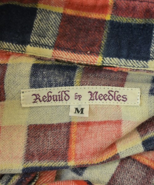 Rebuild by Needles（リビルドバイニードルス）カジュアルシャツ グレー サイズ:M メンズ/2200710022035