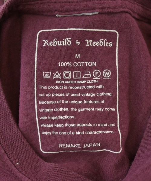 Rebuild by Needles（リビルドバイニードルス）Tシャツ・カットソー その他（柄物・カラフル） サイズ:M メンズ/2200710022066