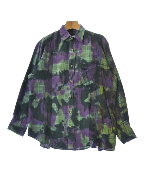 Rebuild by Needles(リビルドバイニードルス)カジュアルシャツ 紫 サイズ:S/2200667331013