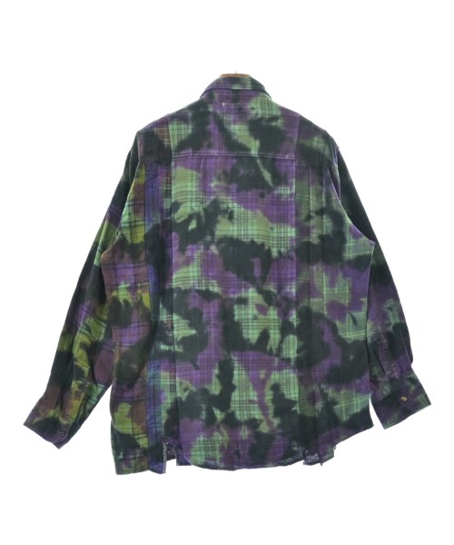 Rebuild by Needles（リビルドバイニードルス）カジュアルシャツ 紫 サイズ:S メンズ/2200667331013