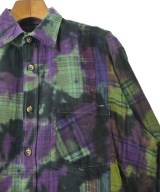 Rebuild by Needles（リビルドバイニードルス）カジュアルシャツ 紫 サイズ:S メンズ/2200667331013