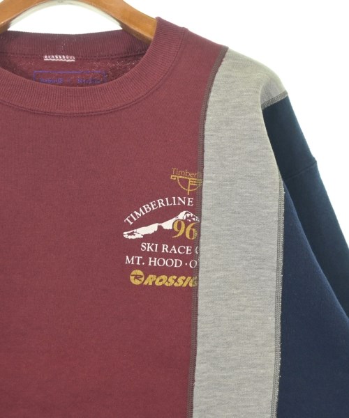 Rebuild by Needles（リビルドバイニードルス）スウェット 赤 サイズ:M メンズ/2200672253157