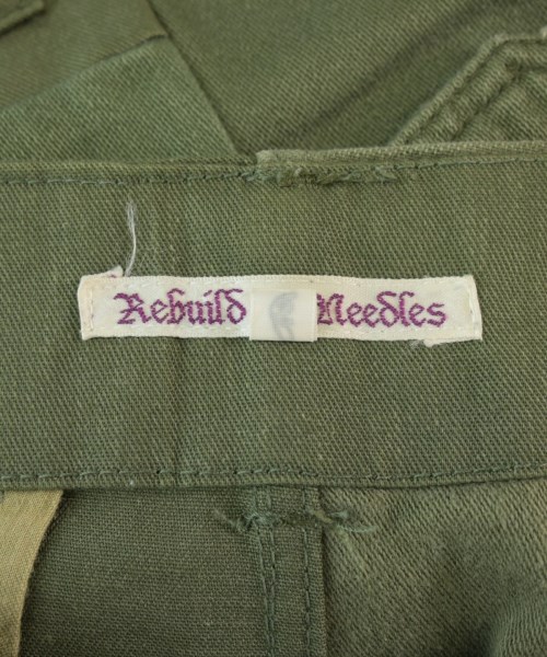 Rebuild by Needles（リビルドバイニードルス）カーゴパンツ カーキ サイズ:S メンズ/2200723639022