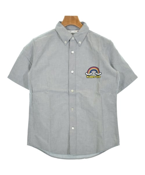 Numero Uno(ヌメロウーノ)カジュアルシャツ グレー サイズ:14 1/2(XL位)/2200632927814