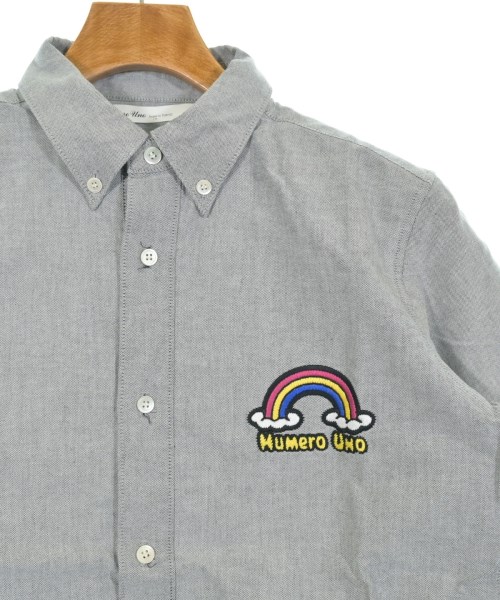 Numero Uno（ヌメロウーノ）カジュアルシャツ グレー サイズ:14 1/2(XL位) メンズ/2200632927814