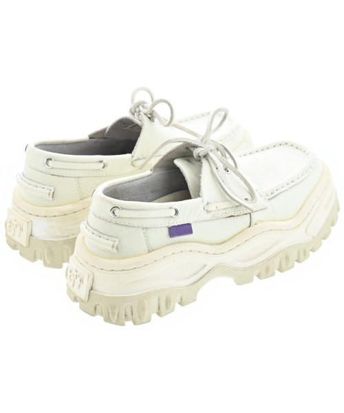 Eytys（エイティーズ）モカシン/デッキシューズ 白 サイズ:24.1cm