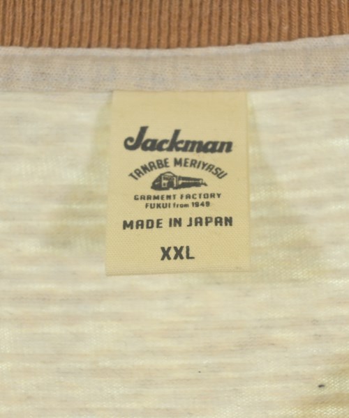 Jackman（ジャックマン）Tシャツ・カットソー ベージュ サイズ:XXL メンズ/2200617244011