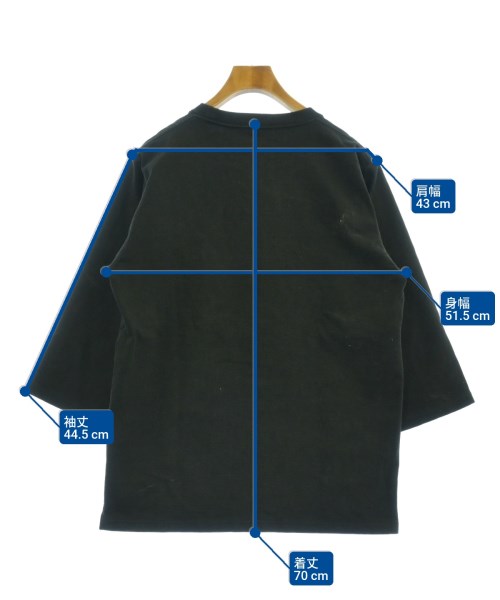 Jackman（ジャックマン）Tシャツ・カットソー 黒 サイズ:L メンズ/2200626753030